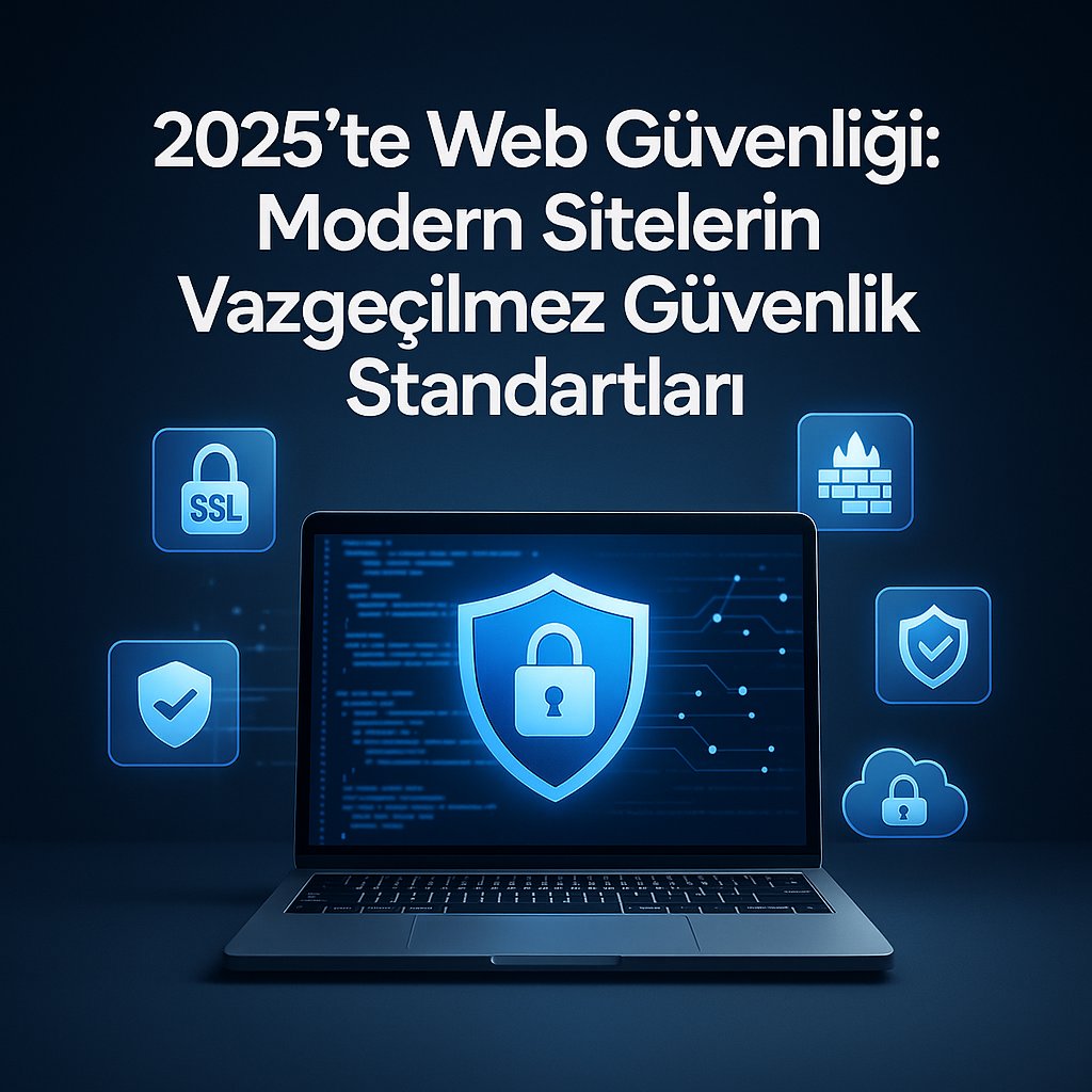2025’te Web Güvenliği: Modern Sitelerin Vazgeçilmez Güvenlik Standartları